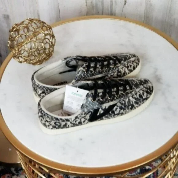 Tretorn NY Lite 3 Plus Python-Print Sneaker - Picture 4 of 7